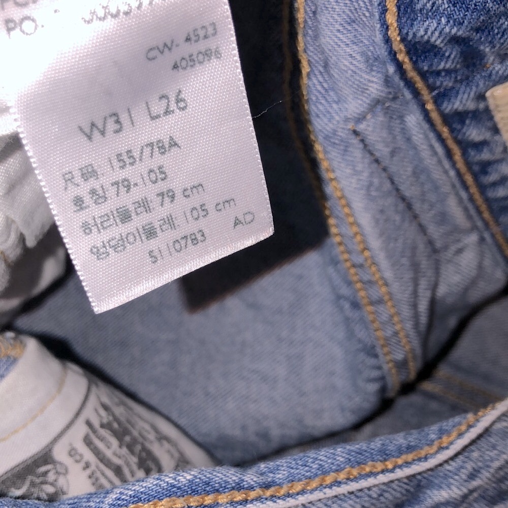 Levi’s 501 jeans size 31 - Picture 4 of 9